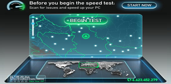 internet brzina test